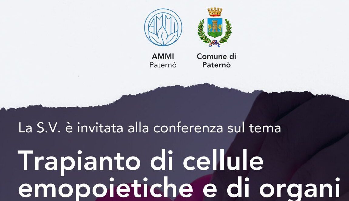 Conferenza Trapianto di Cellule e Organi